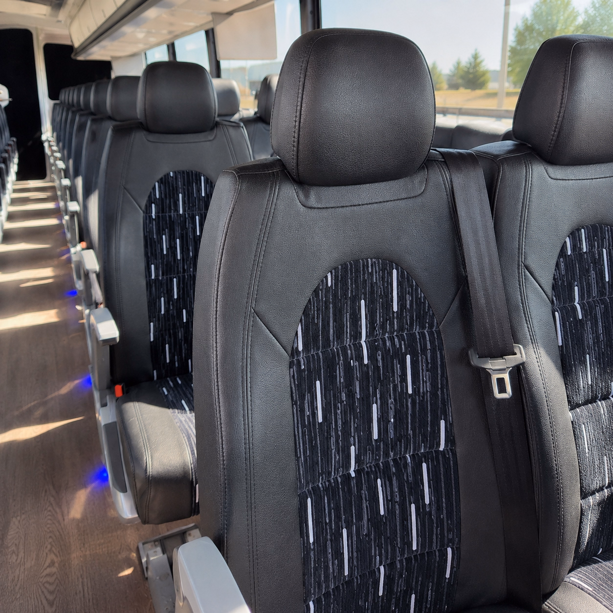 chino hills long distance transportation onboard seating