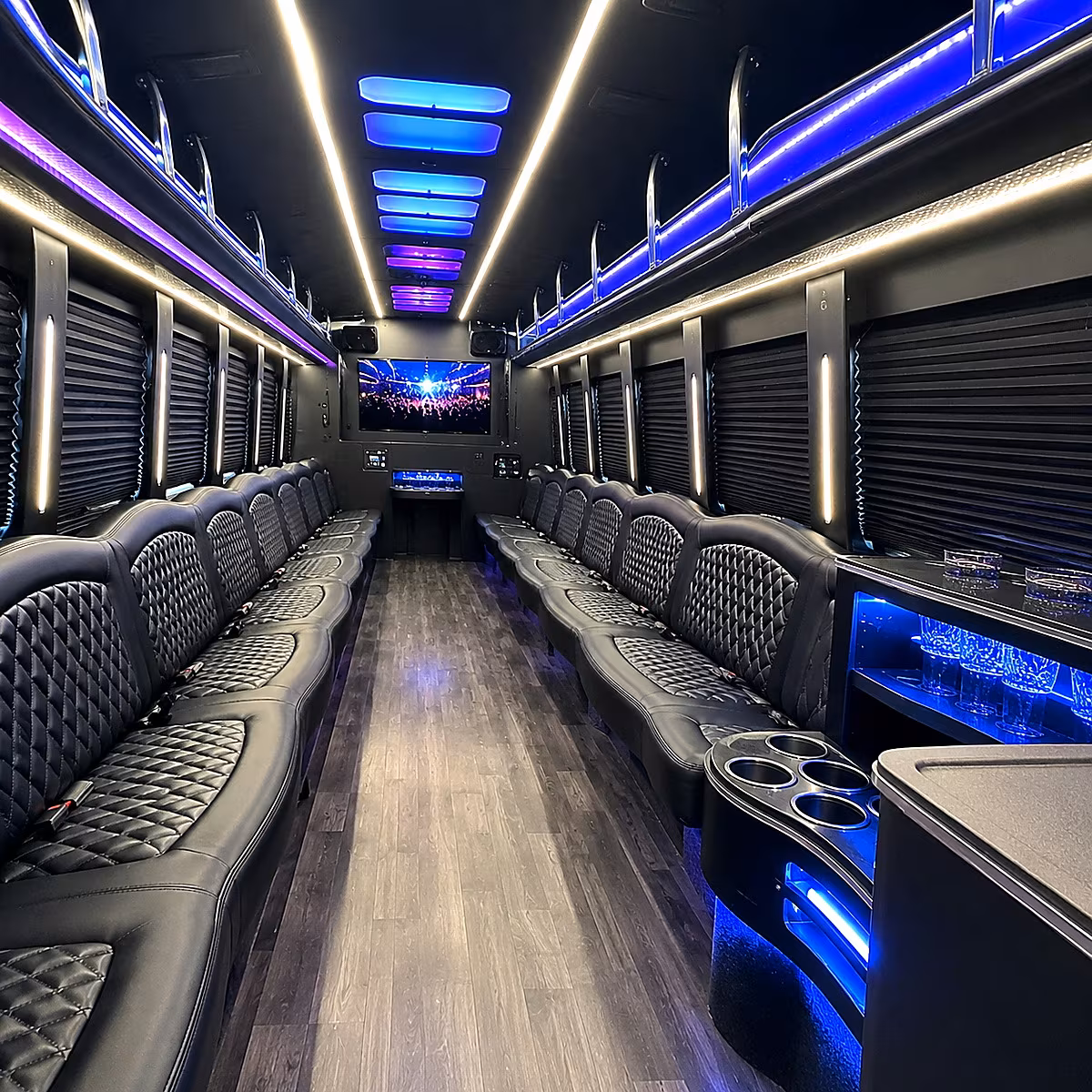 chino hills party bus rentals inside
