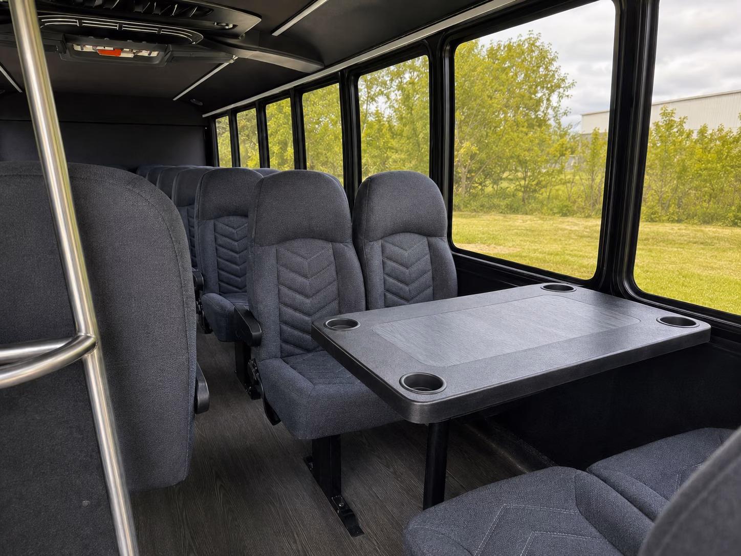 chino hills religious group transportation onboard seating