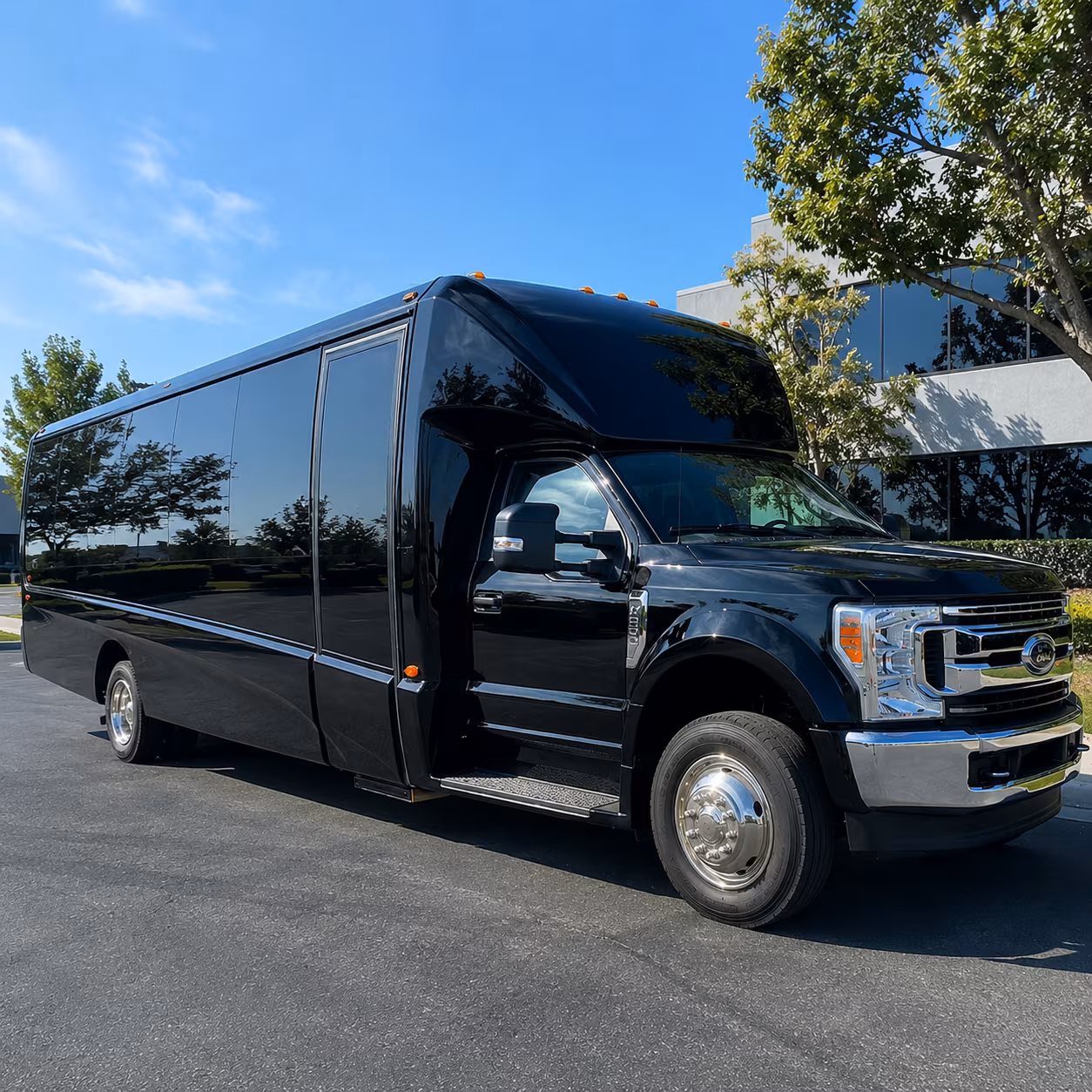 placentia easy corporate transportation with a placentia charter bus